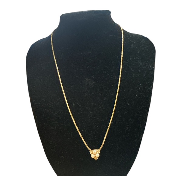 Dior Gold Heart Pendant Necklace - Picture 1 of 4